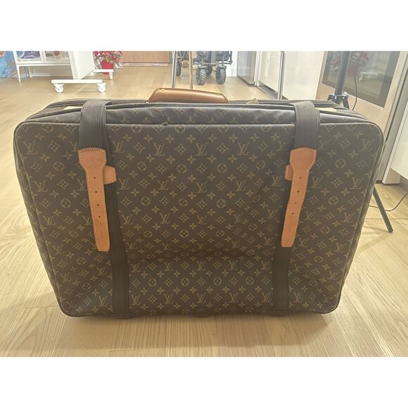 Louis Vuitton Monogram Canvas & Leather Travel Suitcase - Picture 1 of 12
